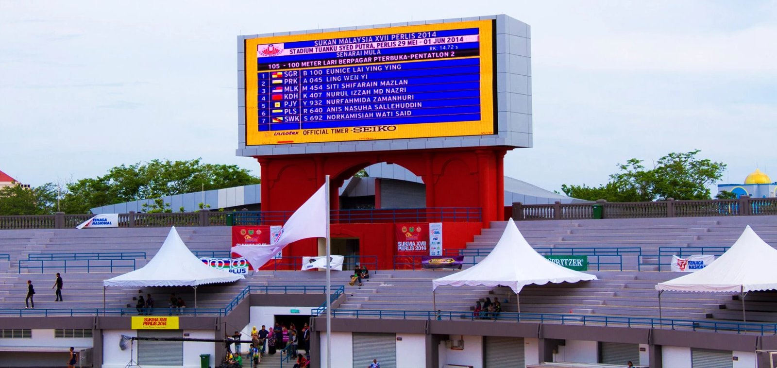 Outdoor Stadium Sign