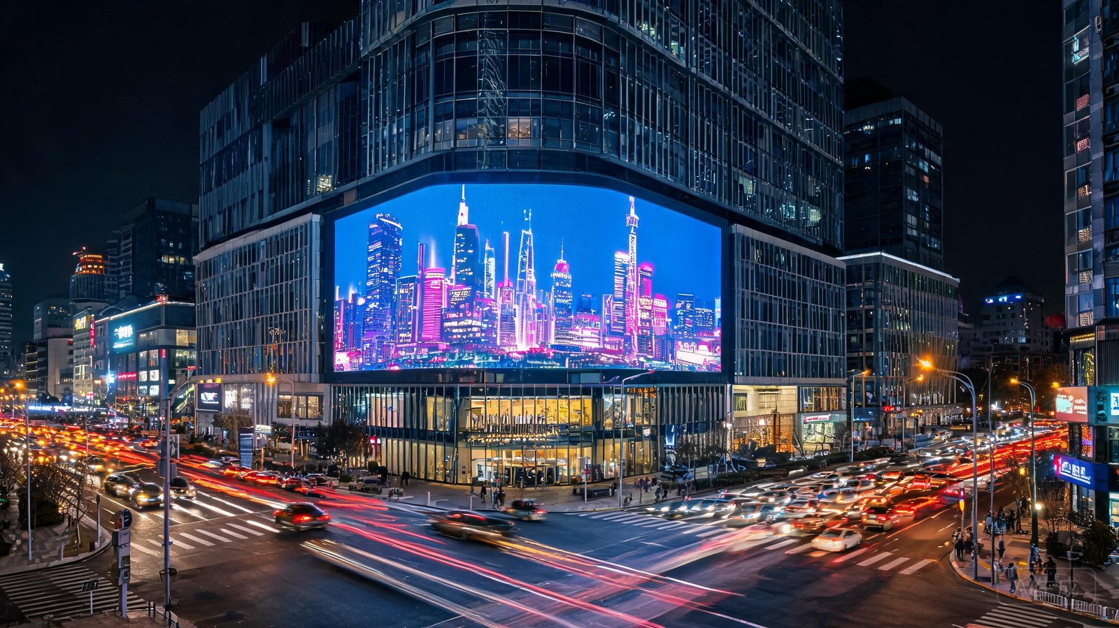 LED Display Background